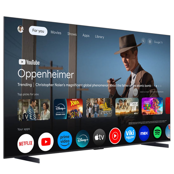 Телевизор TCL 98MQLED75K 4K Ultra HD MINI LED SMART TV, GOOGLE TV, 98.0 ", 248.0 см