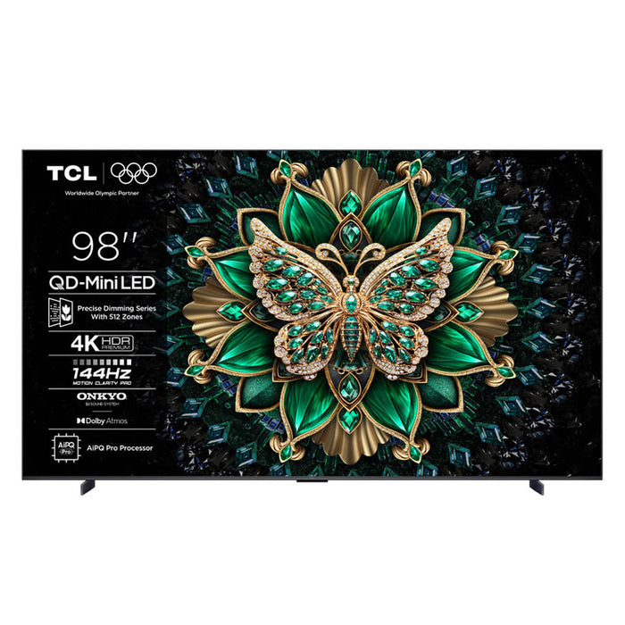 Телевизор TCL 98MQLED75K 4K Ultra HD MINI LED SMART TV, GOOGLE TV, 98.0 ", 248.0 см