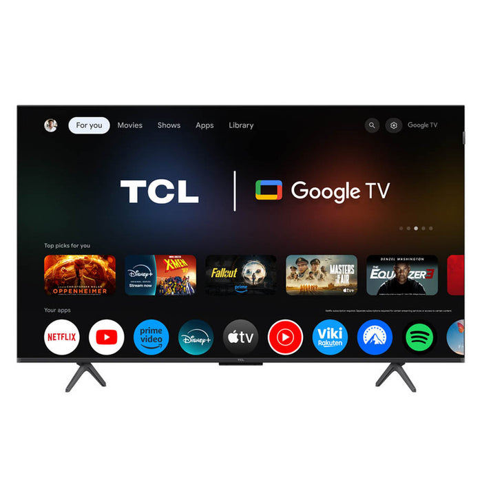 Телевизор TCL 50MQLED75K 4K Ultra HD MINI LED SMART TV, GOOGLE TV, 50.0 ", 126.0 см