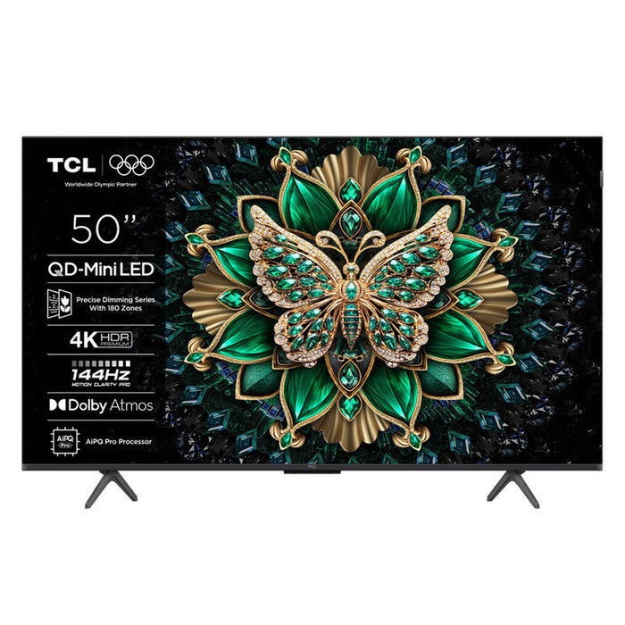 Телевизор TCL 50MQLED75K 4K Ultra HD MINI LED SMART TV, GOOGLE TV, 50.0 ", 126.0 см