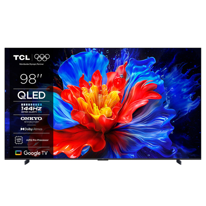 Телевизор TCL 98QLED810K 4K Ultra HD QLED SMART TV, GOOGLE TV, 98.0 ", 248.0 см