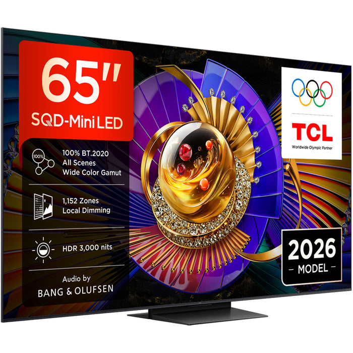 Телевизор TCL 65C7L 4K ULTRA HD SQD-Mini LED SMART TV, GOOGLE TV, 65.0 ", 164.0 см