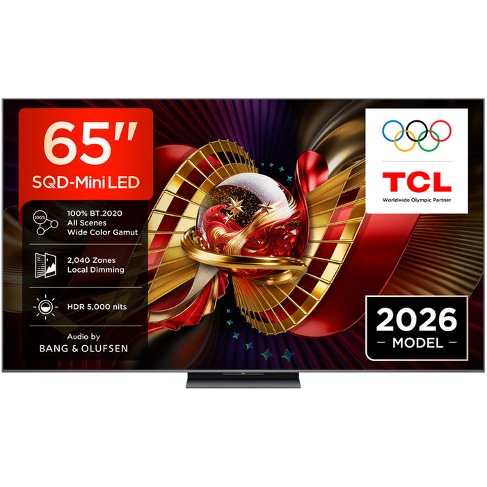 Телевизор TCL 65C8L 4K ULTRA HD SQD-Mini LED SMART TV, GOOGLE TV, 65.0 ", 164.0 см