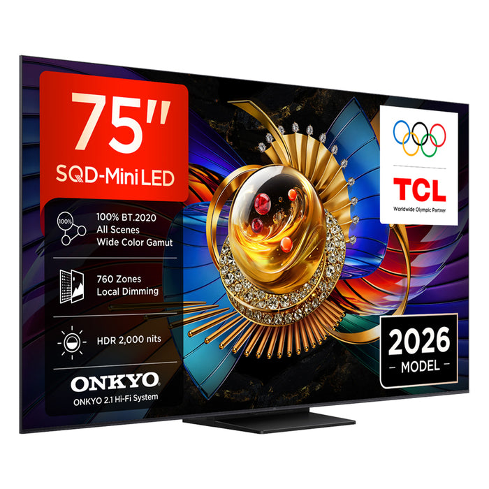 Телевизор TCL 75Q7D 4K ULTRA HD SQD-Mini LED SMART TV, GOOGLE TV, 75.0 ", 189.0 см
