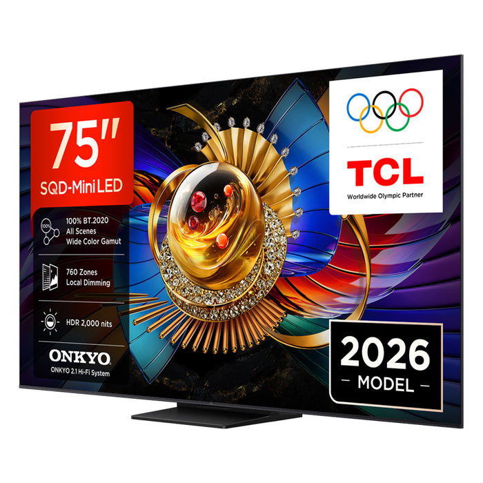 Телевизор TCL 75Q7D 4K ULTRA HD SQD-Mini LED SMART TV, GOOGLE TV, 75.0 ", 189.0 см