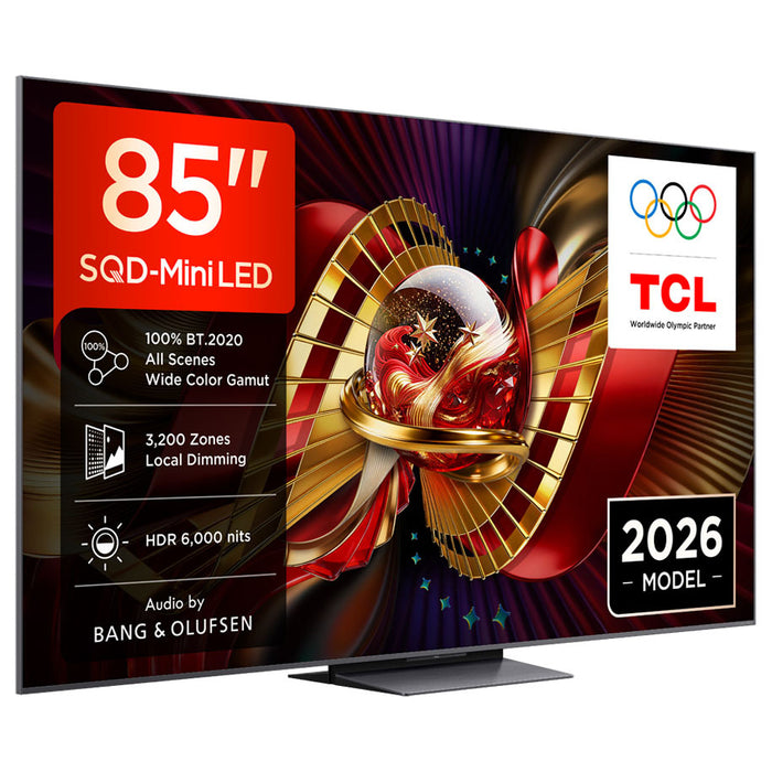 Телевизор TCL 85C8L4K ULTRA HD SQD-Mini LED SMART TV, 85.0 ", 215.0 см