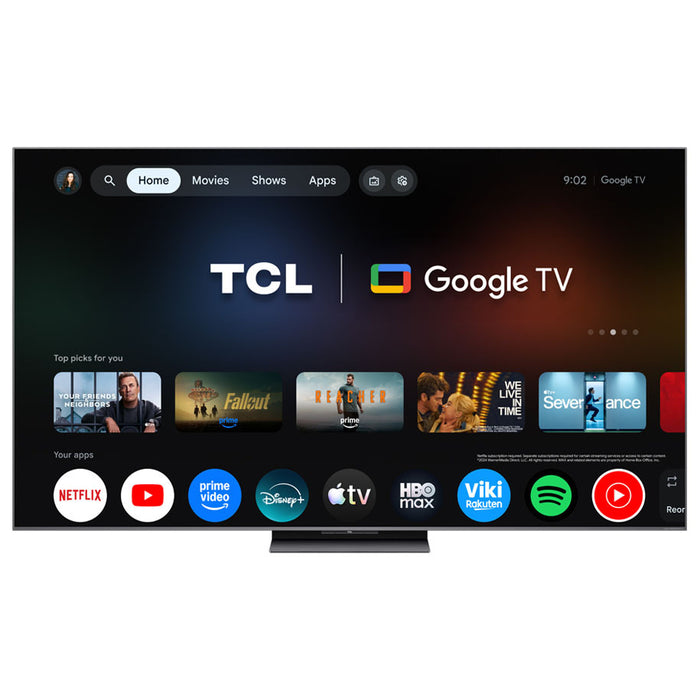 Телевизор TCL 85C8L4K ULTRA HD SQD-Mini LED SMART TV, 85.0 ", 215.0 см