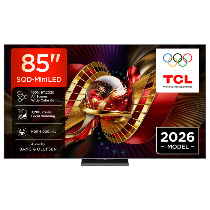 Телевизор TCL 85C8L4K ULTRA HD SQD-Mini LED SMART TV, 85.0 ", 215.0 см