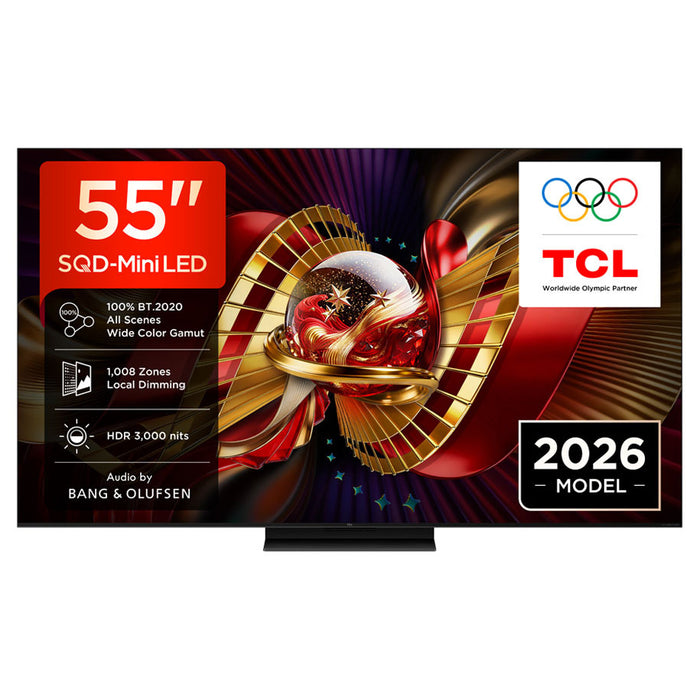 Телевизор TCL 55C8L 4K ULTRA HD SQD-Mini LED SMART TV, GOOGLE TV, 55.0 ", 139.0 см