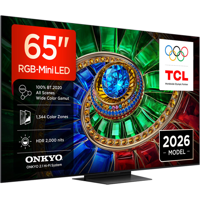 Телевизор TCL 65RM7L 4K ULTRA HD RGB-Mini LED SMART TV, 65.0 ", 164.0 см