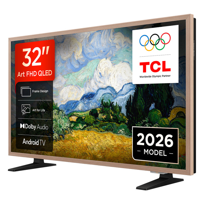 Телевизор TCL 32A400 PRO QLED SMART TV, GOOGLE TV, 32.0 ", 80.0 см