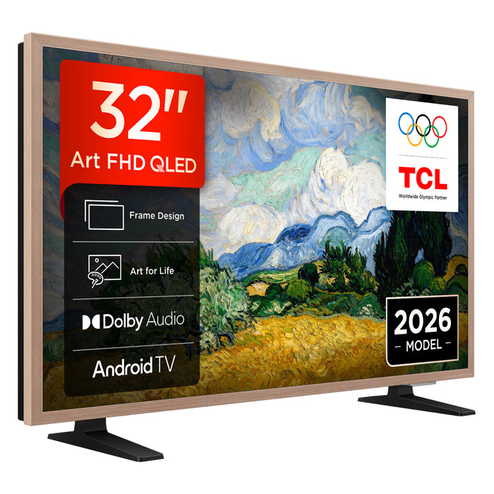 Телевизор TCL 32A400 PRO QLED SMART TV, GOOGLE TV, 32.0 ", 80.0 см