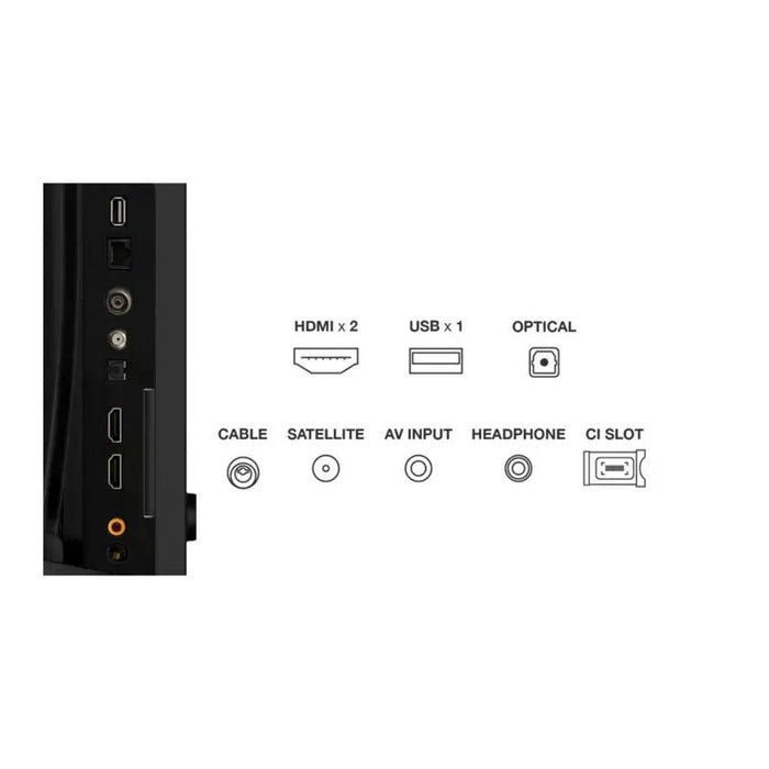 Телевизор TCL 32S5L , 1920x1080 FULL HD , 32 inch, 80 см, Android , QLED