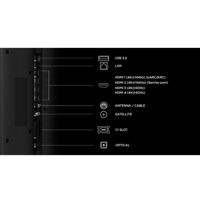 Телевизор TCL 85C7L , 215 см, 3840x2160 UHD-4K , 85 inch, Android , Mini LED , Smart TV