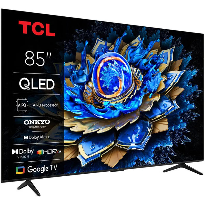 Телевизор TCL 85T69C , 215 см, 3840x2160 UHD-4K , 85 inch, Android , QLED