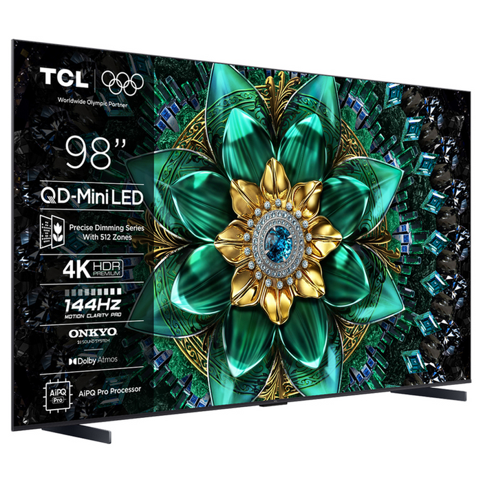 Телевизор TCL 98Q6C , 248 см, 3840x2160 UHD-4K , 98 inch, QLED , Sm