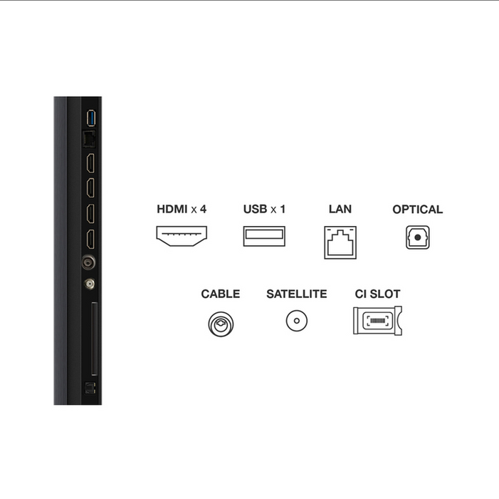 Телевизор TCL 98Q6C , 248 см, 3840x2160 UHD-4K , 98 inch, QLED , Sm