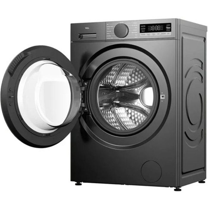 Пералня TCL FF0844SA0EE, 8 кг, 1400 об/мин, Wi-Fi, Сив