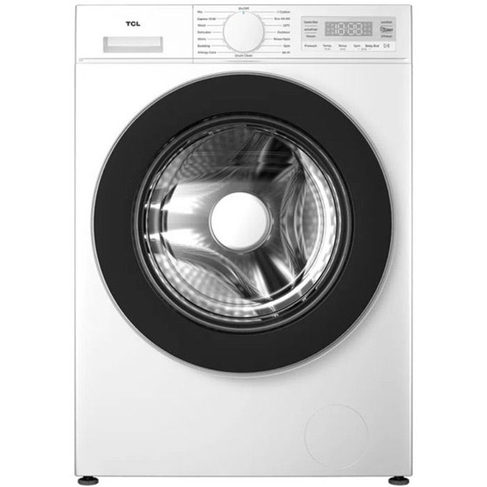 Пералня TCL FF0844SA0EE, 8 кг, 1400 об/мин, Wi-Fi, Бял