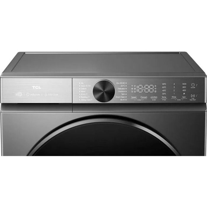 Пералня TCL FP1154SA0EE, 11 кг, 1400 об/мин, Wi-Fi, Звездно сиво