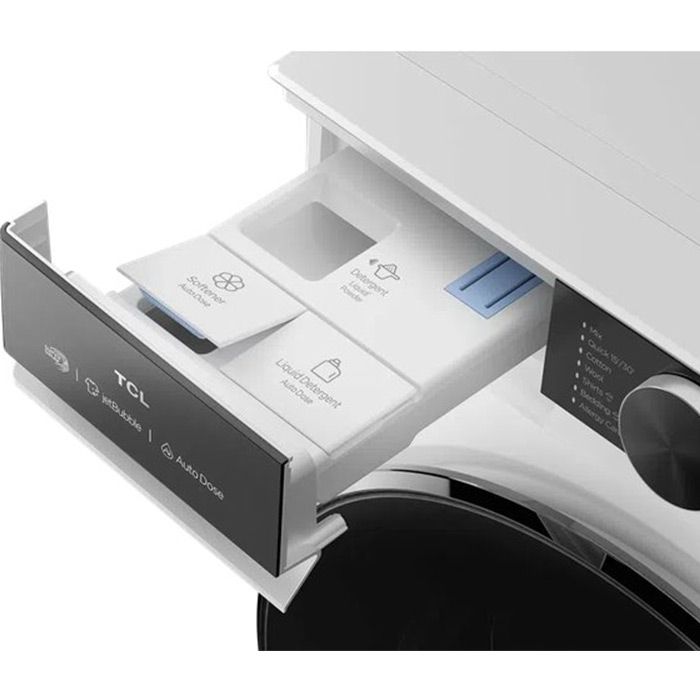 Пералня TCL FP1154WA0EE, 11 кг, 1400 об/мин, Wi-Fi, Бяла