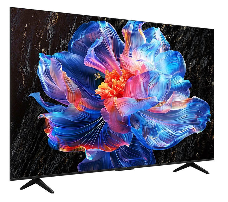 Смарт телевизор TCL – 50P6K, 50", 4K UHD, DLED, AiPQ, 2x10W Dolby Audio, Google TV, черен