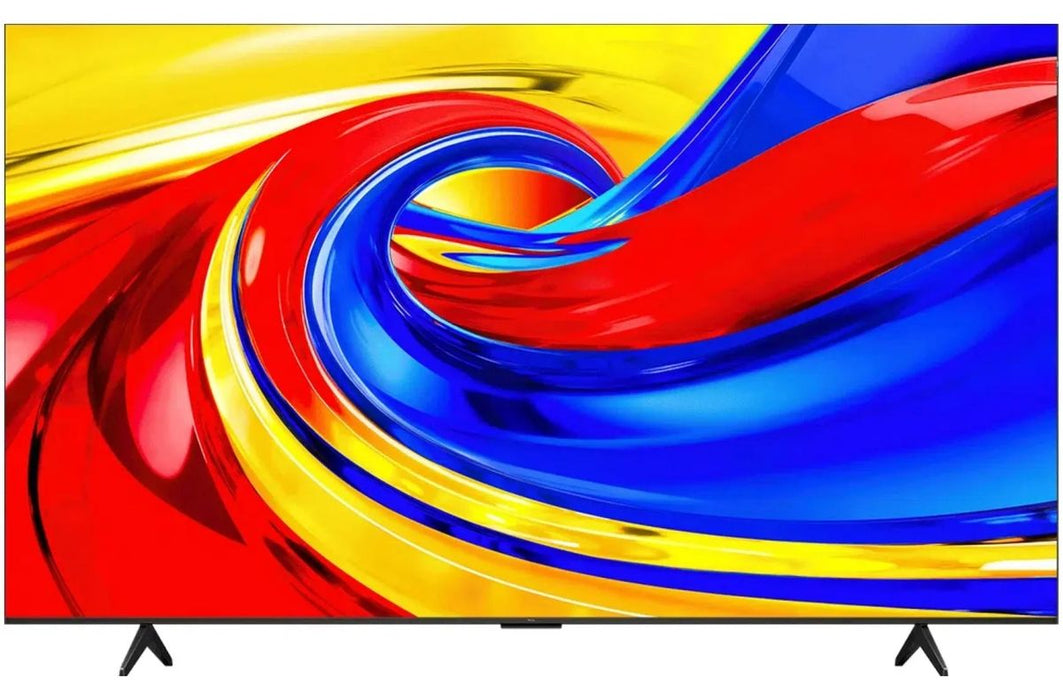 Смарт телевизор TCL - P7L 43P7L, 43'', QLED, 4K, черен
