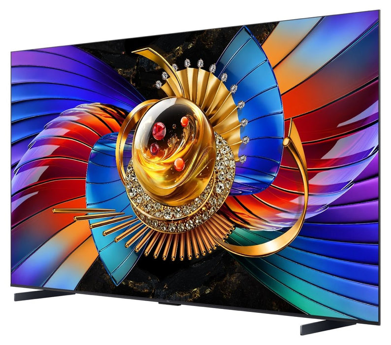 Смарт телевизор TCL - Q7D Pro, 98'', SQD-Mini LED, 4K, 144 Hz, черен