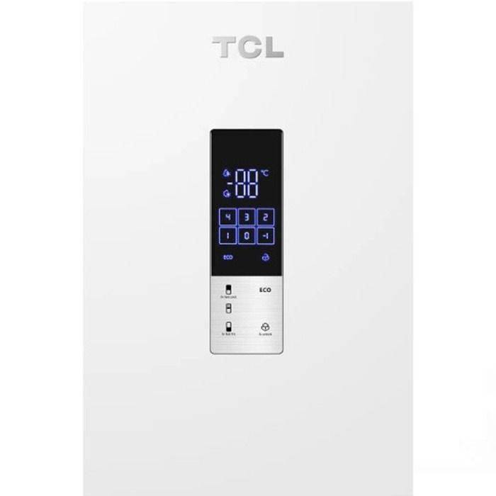 Хладилник с фризер TCL RP456BWE0EE, 456 л, NoFrost, 201 см, бял