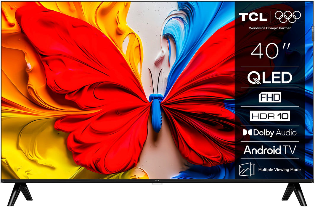 Телевизор TCL 40S5K 101.6 см (40") Full HD Smart TV Wi-Fi Черен