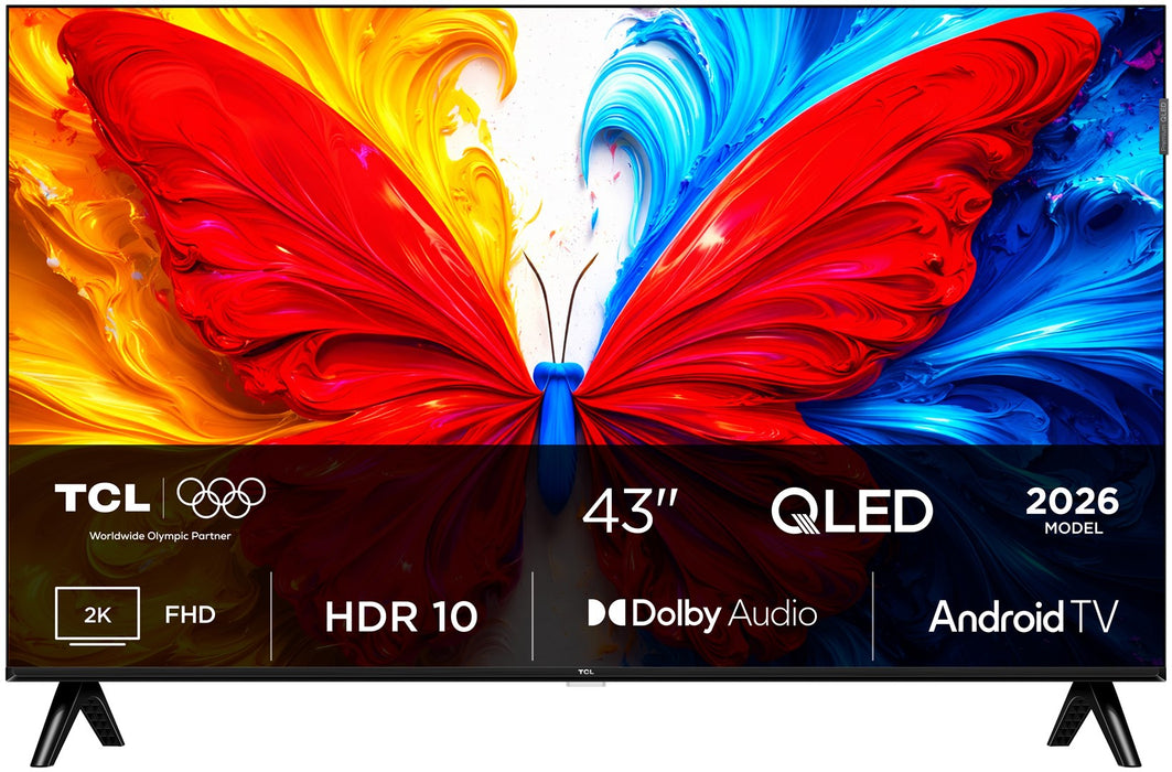 TCL S5L 43S5L телевизор 109.2 см (43") Full HD Smart TV Wi-Fi Черен 300 cd/m²