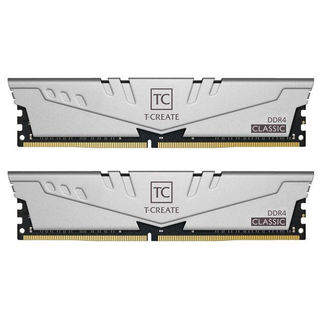 Памет Team Group T-Create Gray 16GB (2 x8GB) 3200MHz DDR4 CL22-22-22-52 1.2V