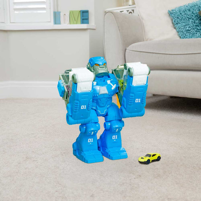HTI TEAMSTERZ Robo Wreckerz Горила Изстрелвачка с Кола