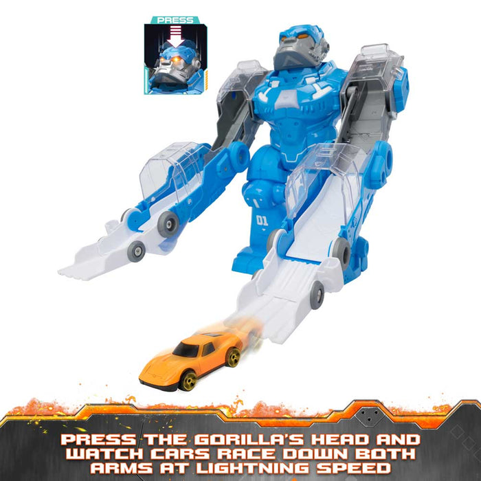 HTI TEAMSTERZ Robo Wreckerz Горила Изстрелвачка с Кола