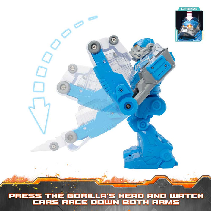 HTI TEAMSTERZ Robo Wreckerz Горила Изстрелвачка с Кола
