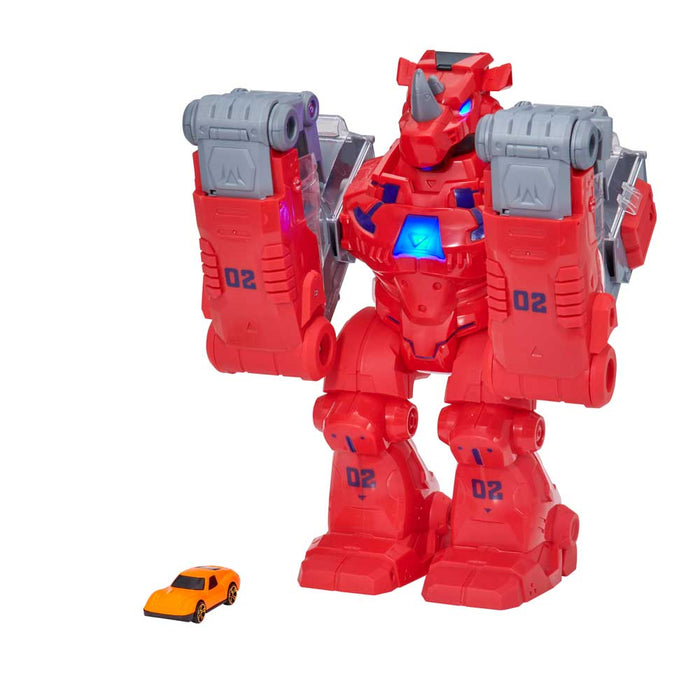 HTI TEAMSTERZ Robo Wreckerz Носорог Изстрелвачка с Кола