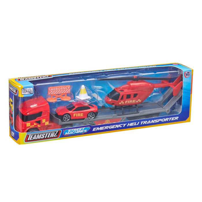 HTI TEAMSTERZ Street Machines Камион Пътна Помощ с Хеликоптер
