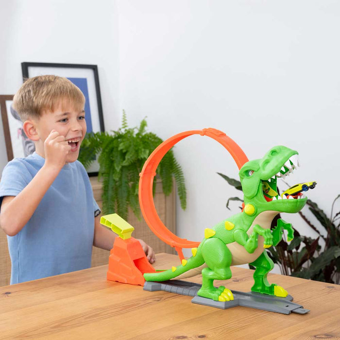 HTI TEAMSTERZ Beast Machines T-Rex Писта с Кола