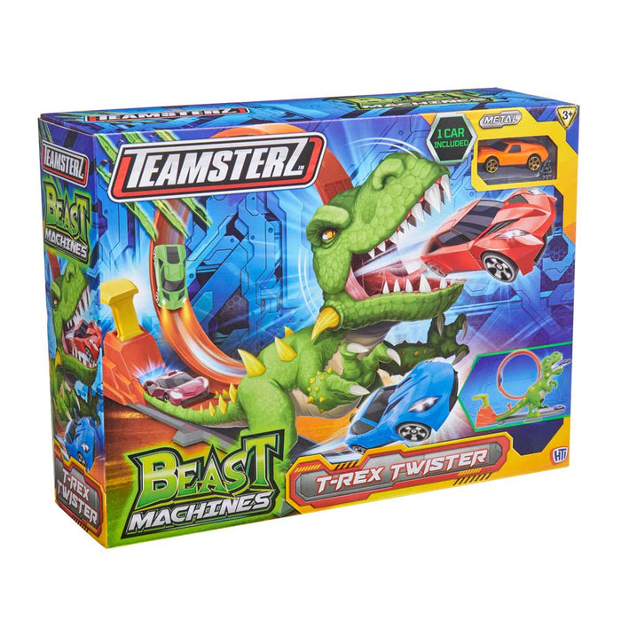 HTI TEAMSTERZ Beast Machines T-Rex Писта с Кола