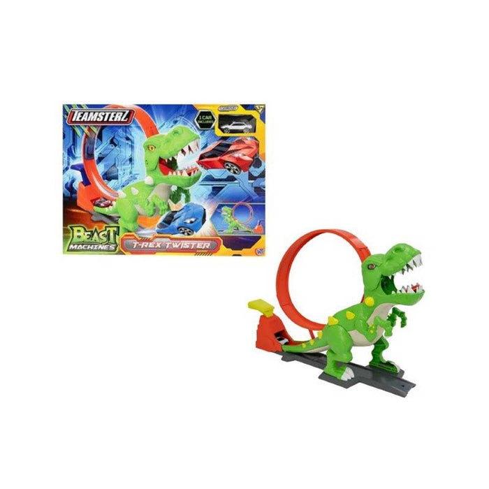 HTI TEAMSTERZ Beast Machines T-Rex Писта с Кола