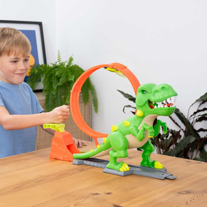 HTI TEAMSTERZ Beast Machines T-Rex Писта с Кола