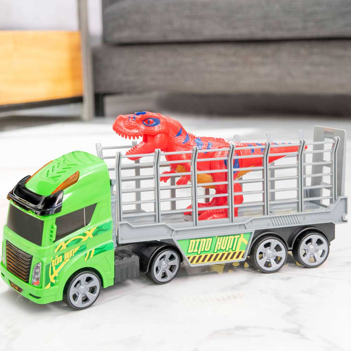 HTI TEAMSTERZ Mighty Machines Камион с Динозавър звук и светлина