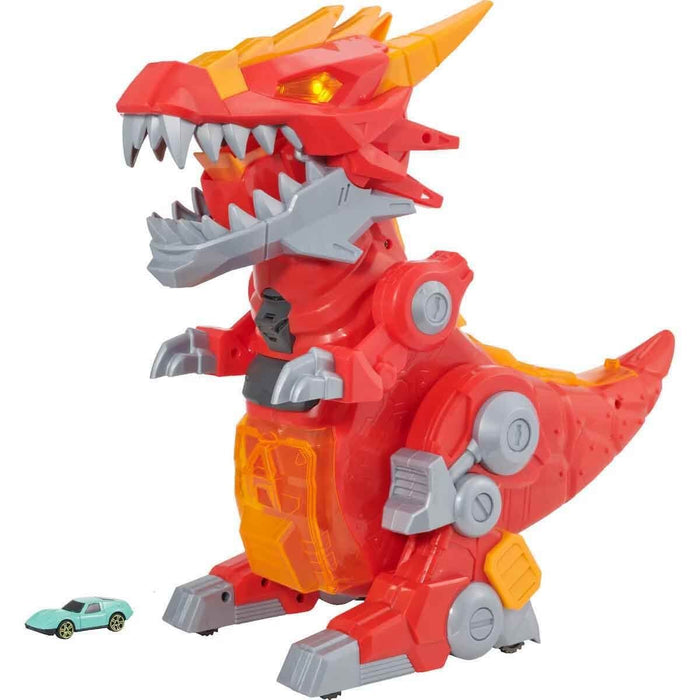 Интерактивната играчка Teamsterz Robo Wreckerz Mega Beast - Динозавър