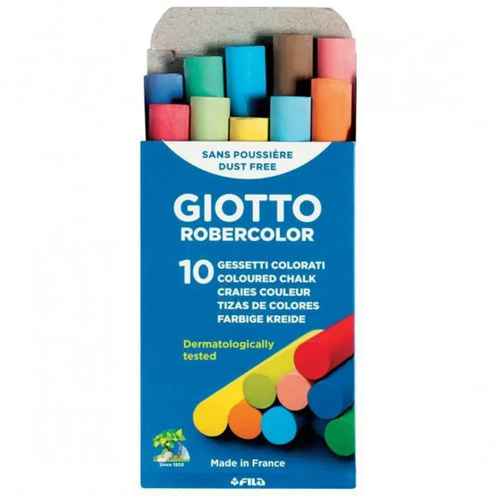 Тебешира Giotto Многоцветен 10 броя