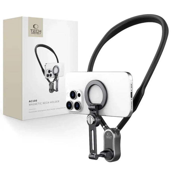Tech-Protect AC100 скоба за врата с MagSafe - черна