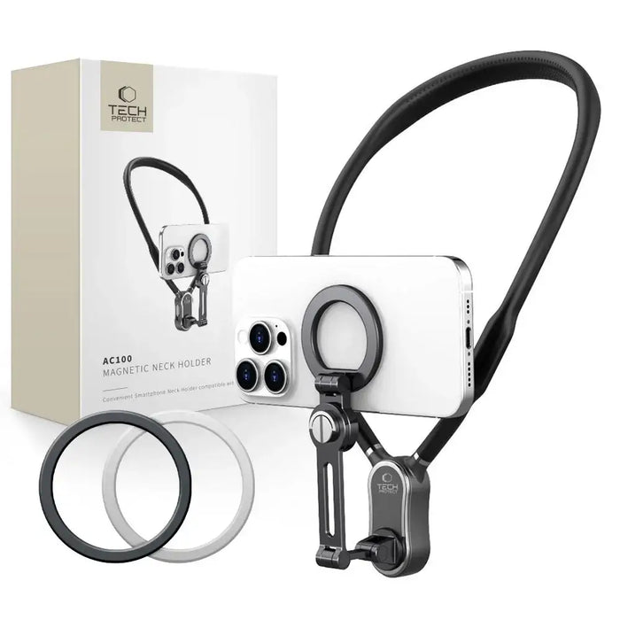 Tech-Protect AC100 скоба за врата с MagSafe - черна