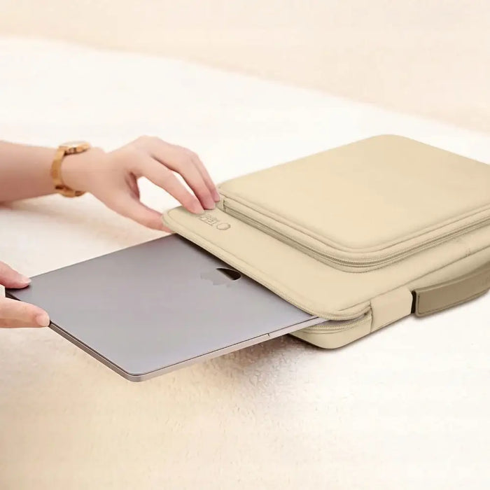 Tech-Protect Basic Bag за лаптоп 15-16’’ - бежов
