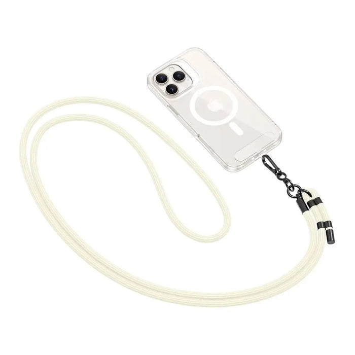 Tech-Protect C1S Rope Crossbody Strap Leash - Бял