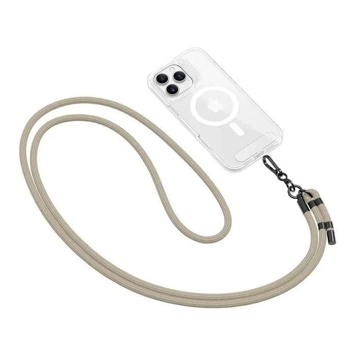 Tech-Protect C1S Rope Crossbody Strap Leash - Сиво