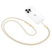 Tech-Protect C2S Rope Crossbody Strap Leash - Бежов
